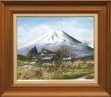 ヒロ・ヤマガタ「日本のエッセンス 初雪」シルクスクリーン :: 絵画