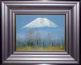 ✤中島多茂都　富士山　掛け軸　富岳　掛軸　青富士 ✤中島多茂都富士山掛け軸富岳掛軸青富士