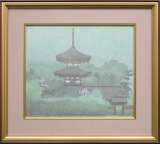 平山郁夫「法起寺の月」リトグラフ :: 絵画買取・販売 - シバヤマ