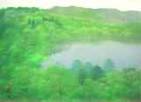 佐倉功起「湖映」日本画F6号