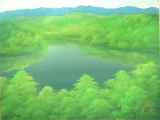 佐倉功起「快曇」日本画F6号