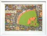 ジェームス・リジィ「TAKE ME OUT TO THE BALLGAME」3Dシルクスクリーン