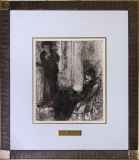 ピエール=オーギュスト・ルノワール「『Chez AMBROISE VOLLARD』より Au Coin de la Cheminee」銅版画