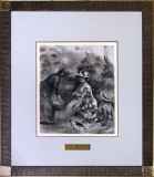 ピエール=オーギュスト・ルノワール「『Chez AMBROISE VOLLARD』より Dans la Campagne/田舎にて」銅版画