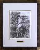 ピエール=オーギュスト・ルノワール「『Chez AMBROISE VOLLARD』より Baigneuse」銅版画