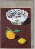 小倉遊亀「佳器」木版画
