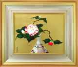 椿作品（花を描いた作品） :: 絵画買取・販売 - シバヤマ
