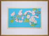 【hiro hiro】美品 中島千波 彩花三題 さくら 限定183番/22 hiro hiro様専用】美品 中島千波 彩花三題 さくら 限定183番/22