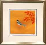 上村淳之「鴫(二羽)」シルクスクリーン :: 絵画買取・販売