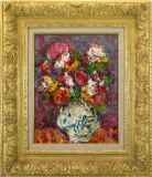森田茂 薔薇 油彩4号 静物画 花 特別額装 文化勲章 原画 絵画 真作保証 森田茂（Shigeru Morita）作品一覧 :: 絵画買取・販売 - シバヤマ
