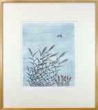 南桂子　花束を持つ少女 南桂子（Keiko Minami）作品一覧 :: 絵画買取・販売 - シバヤマ