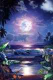 クリスチャン・リース・ラッセン「マウイムーンIII Maui Moon III」ラッセングラフ