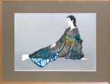 加山又造「無双」木版画