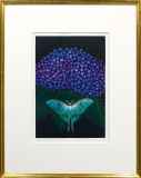 大山忠作「緑映」木版画 :: 絵画買取・販売 - シバヤマ