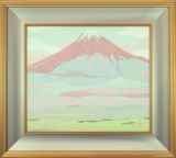 伊藤髟耳「富士山」日本画10号