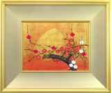 花作品（梅を描いた作品） :: 絵画買取・販売 - シバヤマ