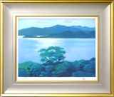 東山魁夷「月明」セリグラフ
