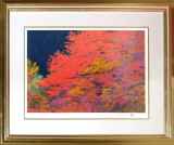 濱田昇児「湖畔」日本画 F10号 :: 絵画買取・販売 - シバヤマ