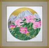花作品（ポップアート・パリ・湖・渓流・花・動物・寺社