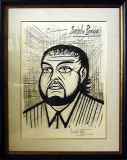 Bernard Buffet【ドン・キホーテ】リトグラフ 価格交渉可 人物作品 :: 絵画買取・販売 - シバヤマ