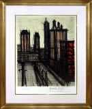 ベルナール・ビュッフェ「NEW YORK-Flat-Iron building」 ベルナール・ビュッフェ「NEW YORK-Flat-Iron building」
