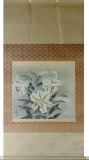 野村一生「花菖蒲」花鳥画 掛軸 紙本 太巻 共箱 二重箱 野村一生「花菖蒲」花鳥画 掛軸 紙本 太巻 共箱 二重箱 - メルカリ