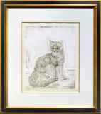 猫作品（猫を描いた作品） :: 絵画買取・販売 - シバヤマ