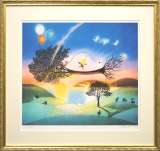 児玉希望、【うす陽さす春の古城】、希少画集画より、状態良好、新品高級額装付 絵画・美術品入荷作品情報 2023年12月22日(金) 〜 } :: 絵画買取