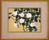 椿作品（花を描いた作品） :: 絵画買取・販売 - シバヤマ