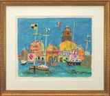 谷川泰宏　不二長春　85/200　リトグラフ 谷川泰宏「不二」ミクストメディア SM :: 絵画買取・販売 - シバヤマ