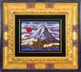 絹谷幸二「旭日悠々富士山」ミクストメディア0号