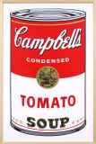 アンディ・ウォーホル「キャンベルスープ (TOMATO)」シルクスクリーン