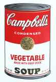 アンディ・ウォーホル「『Campbell's Soup I』より キャンベルスープ(VEGETABLE)」シルクスクリーン