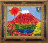 鈴木マサハル　バラ　薔薇　油絵　花束　風車　額入　タトウ付き Yahoo!オークション -「鈴木マサハル」(静物画) (油彩)の落札