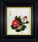 椿作品（花を描いた作品） :: 絵画買取・販売 - シバヤマ