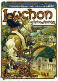 アルフォンス・マリア・ミュシャ「Luchon 1895」リトグラフ+リクリエーション版