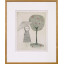 南桂子「傘をさした少女」銅版画