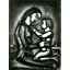 ジョルジュ・ルオー「MISERERE （ミセレーレ）より『BELLA MATRIBUS DETESTATA 母たちに忌み嫌われる戦争 No.42』」銅版画