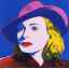 アンディ・ウォーホル「Ingrid Bergman with Hat」シルクスクリーン