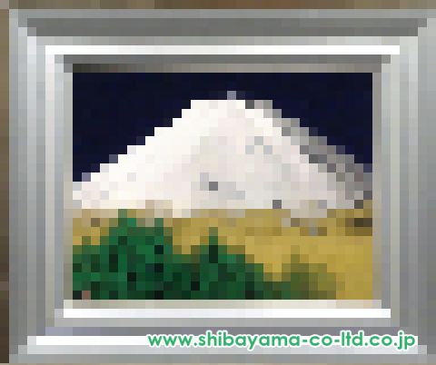 中路融人「富士」日本画 6号 :: 絵画買取・販売 - シバヤマ