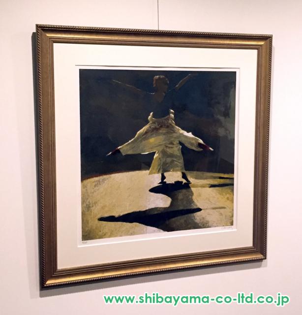 ロバート・ハインデル「SHADOW」シルクスクリーン :: 絵画買取・販売