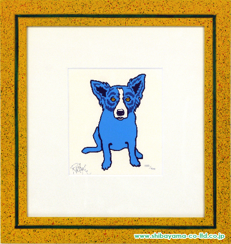 ジョージ・ロドリーゲ「BLUE DOG」シルクスクリーン :: 絵画買取・絵画 