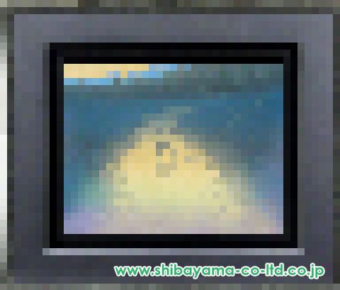 千住博「水辺朝陽」日本画 6号 :: 絵画買取・販売 - シバヤマ