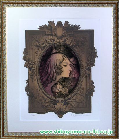 天野喜孝「歌 - Song」リトグラフ :: 絵画買取・販売 - シバヤマ