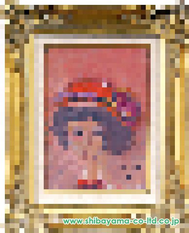 織田廣喜 油絵 4号