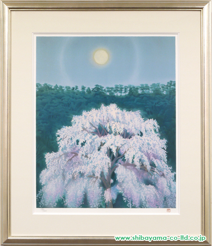 東山魁夷「花明り」リトグラフ :: 絵画買取・販売 - シバヤマ