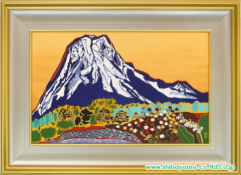 エンタメ/ホビー富士山の絵 片岡珠子？球子 - amsfilling.com