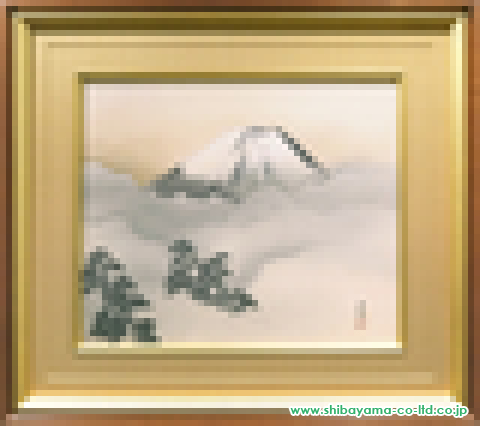 横山大観「富士」日本画 :: 上野の絵画買取・絵画販売なら ≪株式会社 