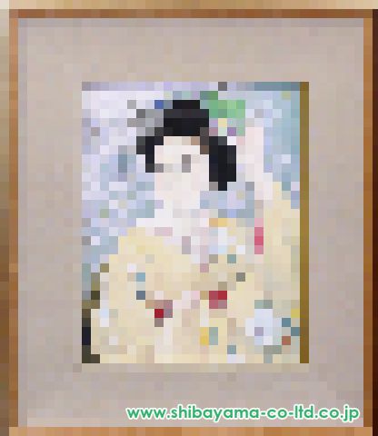 中尾淳「惜春」日本画 6号 :: 絵画買取・販売 - シバヤマ