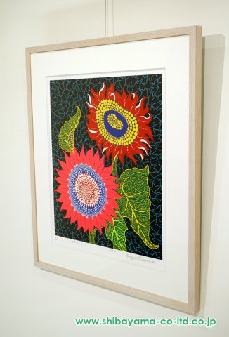 イシヤママリオのシルクスクリーンのミニ版画